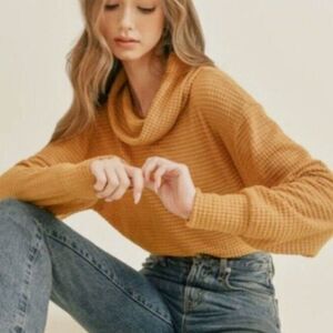 Free People Juicy Long Sleeve Tunic Oversized Slouchy